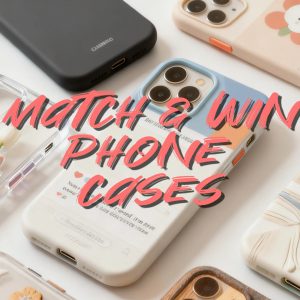 Match & Win iPhone Cases packs